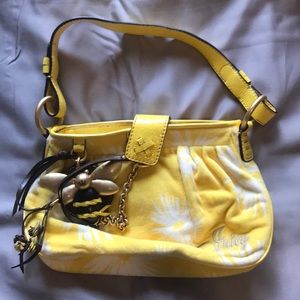 Juicy Couture yellow shoulder bag